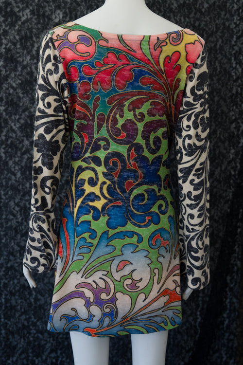 Boho Butterfly Tunic Dress