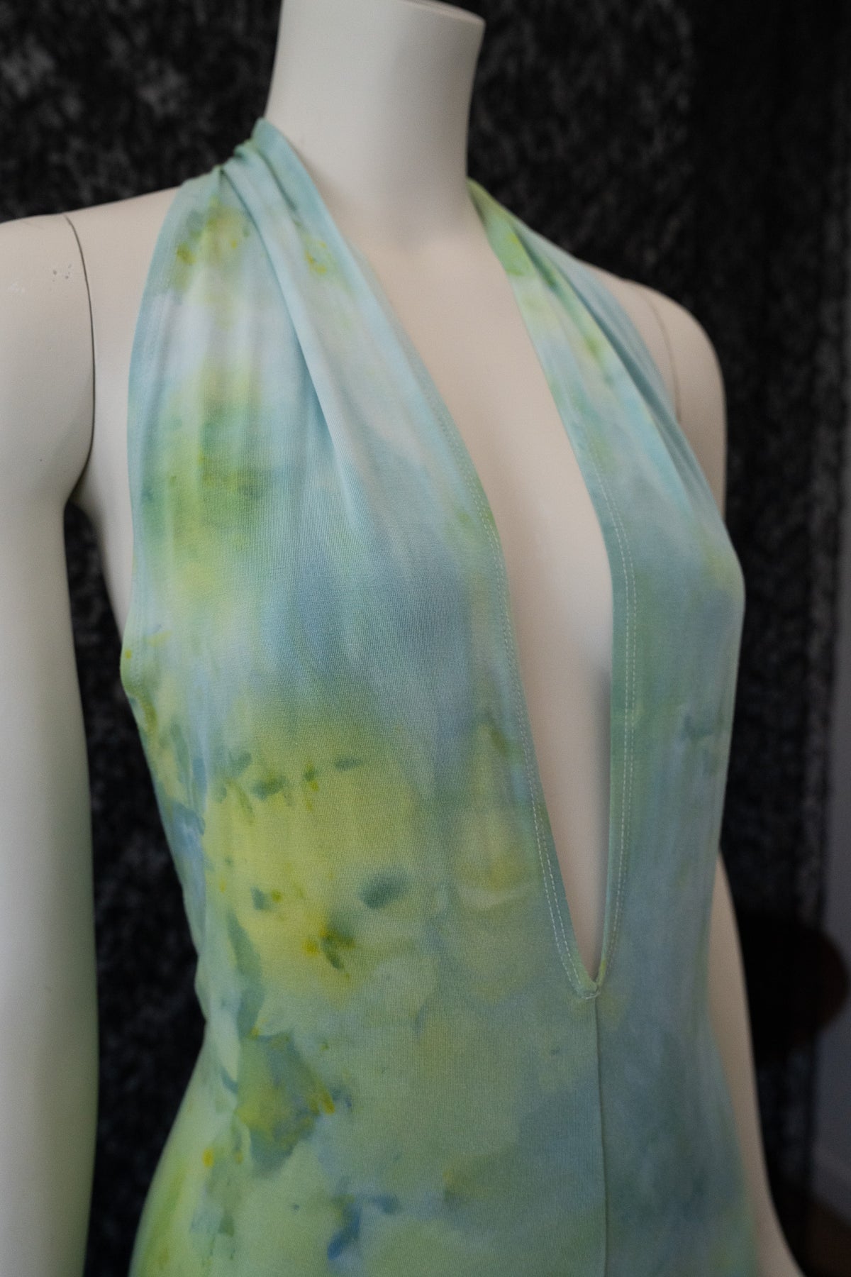 Acid Lagoon Ice Dyed Jumpsuit